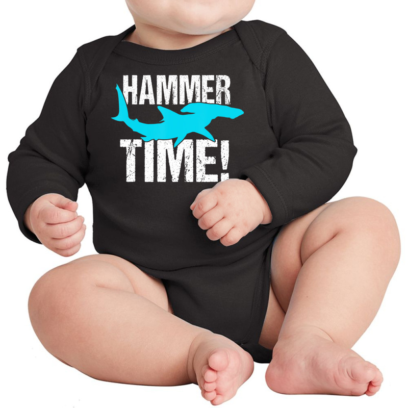 Hammerhead For Divers Long Sleeve Baby Bodysuit | Artistshot