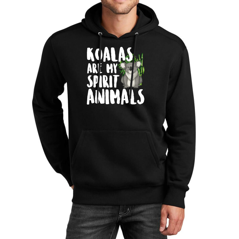 Koalas Are My Spirit Animals For Dark Unisex Hoodie by autlu2024 | Artistshot