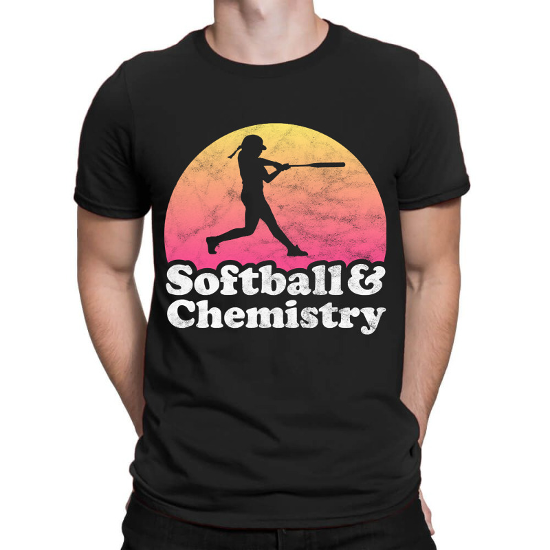 Softball And Chemistry Gift For Softball Players Fans And Coaches T-Shirt by Sizemore Adame | Artistshot