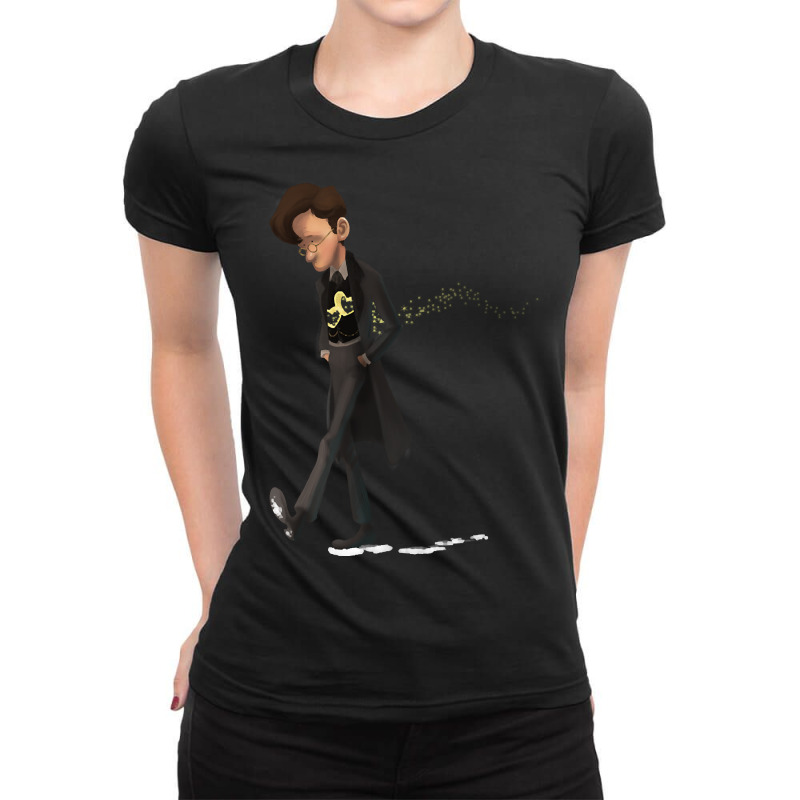 Sad Eleventh Doctor Ladies Fitted T-Shirt by Milne Charlton | Artistshot