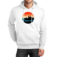 Retro Crab Sunset - Crustacean Core Shellfish Beach Spider Unisex Hoodie | Artistshot