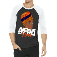 Afro Black Latina Natural Pride Shirt - Afro Latinx Educated 3/4 Sleeve Shirt | Artistshot