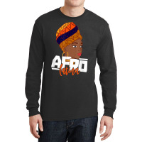 Afro Black Latina Natural Pride Shirt - Afro Latinx Educated Long Sleeve Shirts | Artistshot