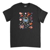 Crustaceancore Aesthetic Crustaceans Crab Lobster Shrimp Classic T-shirt | Artistshot