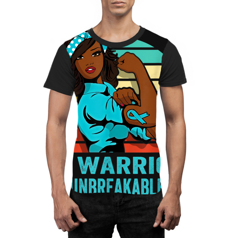 Interstitial Cystitis Warrior Shirt Unbreakable Graphic T-shirt | Artistshot