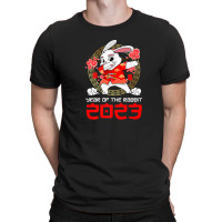 Happy Chinese New Year 2023 Year Of The Rabbit Horoscopes T-shirt | Artistshot