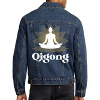 Qigong Meditation T Shirt Men Denim Jacket | Artistshot