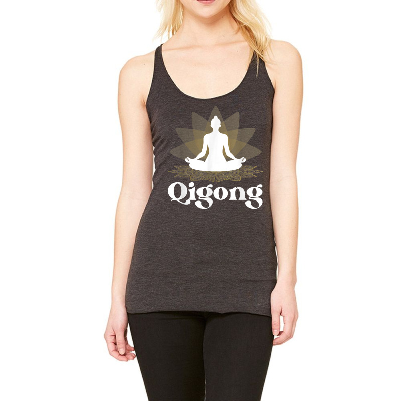 Qigong Meditation T Shirt Racerback Tank by lavenakf44f | Artistshot