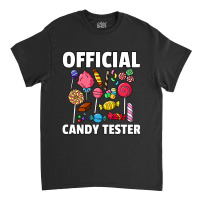 Candy Tester Lollipop Sweets Gift Halloween Kids Classic T-shirt | Artistshot