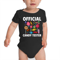 Candy Tester Lollipop Sweets Gift Halloween Kids Baby Bodysuit | Artistshot