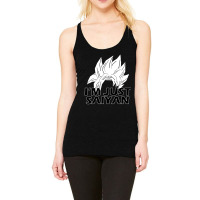 I'm Just Saiyan Racerback Tank | Artistshot