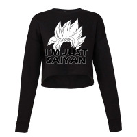 I'm Just Saiyan Cropped Sweater | Artistshot