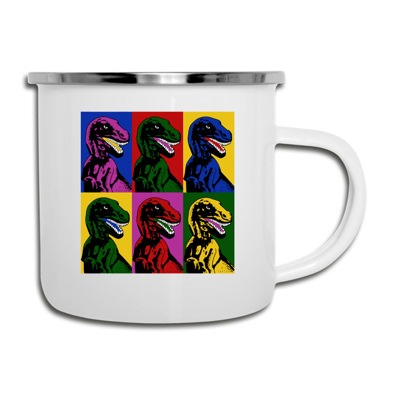 Dinosaur Pop Art Camper Cup | Artistshot