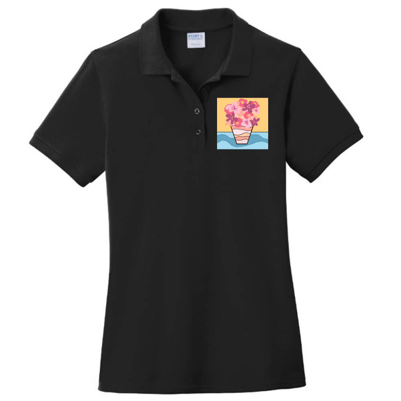 Wildflower Haul Ladies Polo Shirt by greggjvandervor | Artistshot