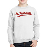 Saint Petersburg Russia Vintage Sports Graphic T Shirt Youth Sweatshirt | Artistshot