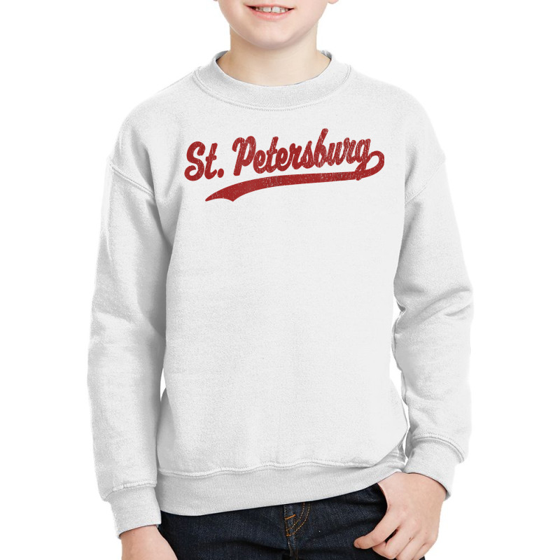 Saint Petersburg Russia Vintage Sports Graphic T Shirt Youth Sweatshirt by lavenakf44f | Artistshot