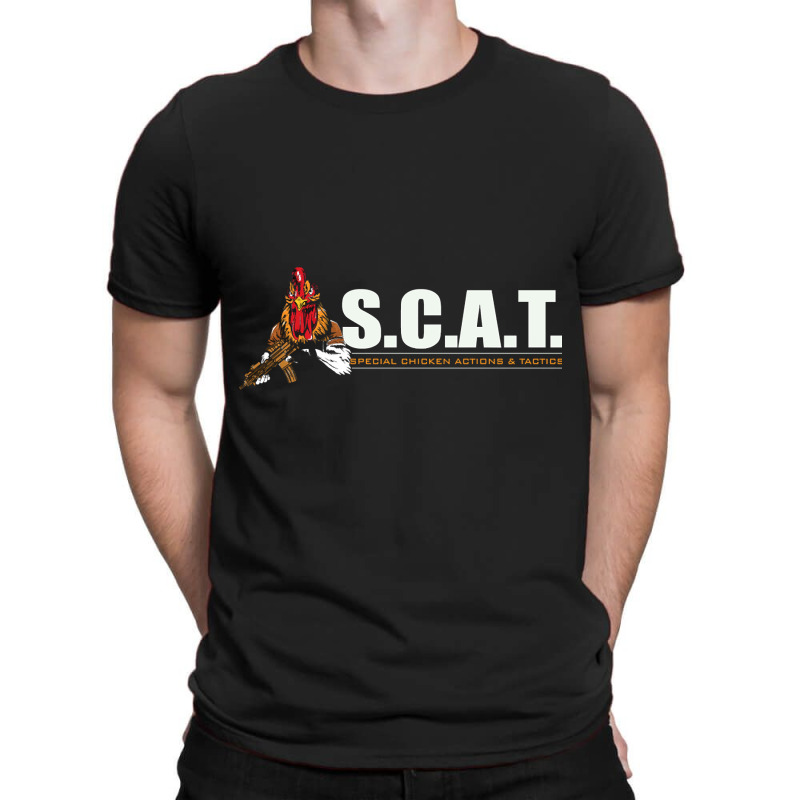 Scat Special Chicken Actions & Tactics T-shirt | Artistshot