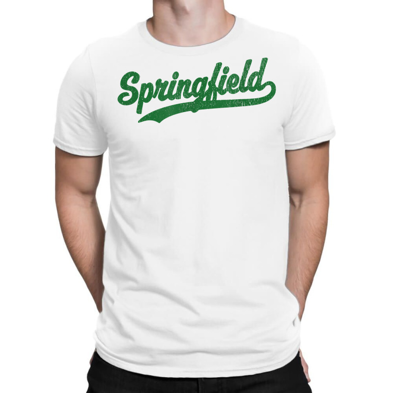 Springfield Massachusetts Ma Vintage Sports Graphic T Shirt T-shirt | Artistshot