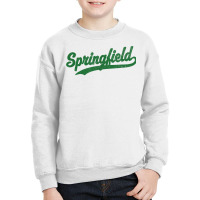 Springfield Massachusetts Ma Vintage Sports Graphic T Shirt Youth Sweatshirt | Artistshot