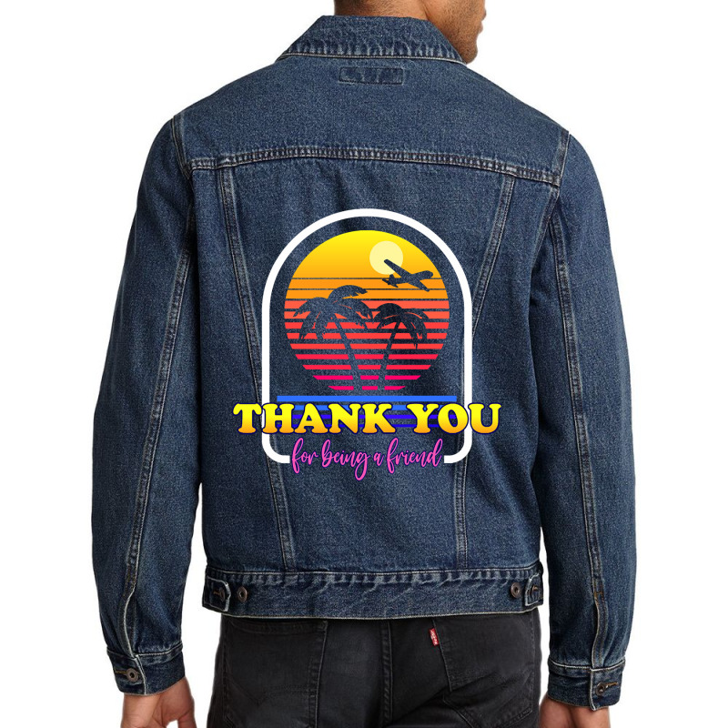 Thanks Miami Men Denim Jacket | Artistshot