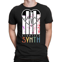 Vintage 80s Synthesizer Music Scene 'eighties Synth' T-shirt | Artistshot