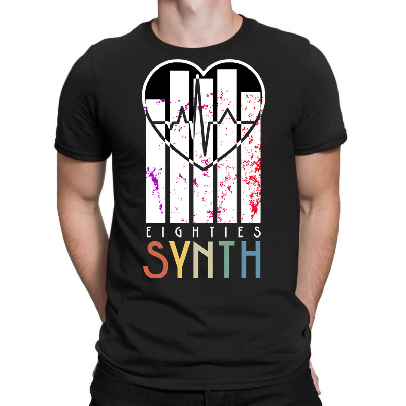 Vintage 80s Synthesizer Music Scene 'eighties Synth' T-shirt | Artistshot