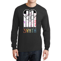 Vintage 80s Synthesizer Music Scene 'eighties Synth' Long Sleeve Shirts | Artistshot