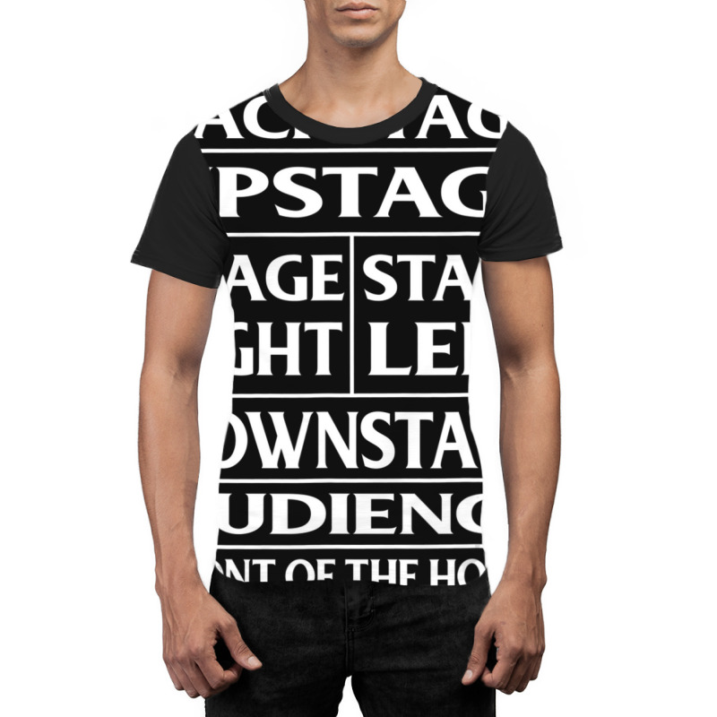 Stage Theatre Anatomy Funny Graphic T-shirt | Artistshot