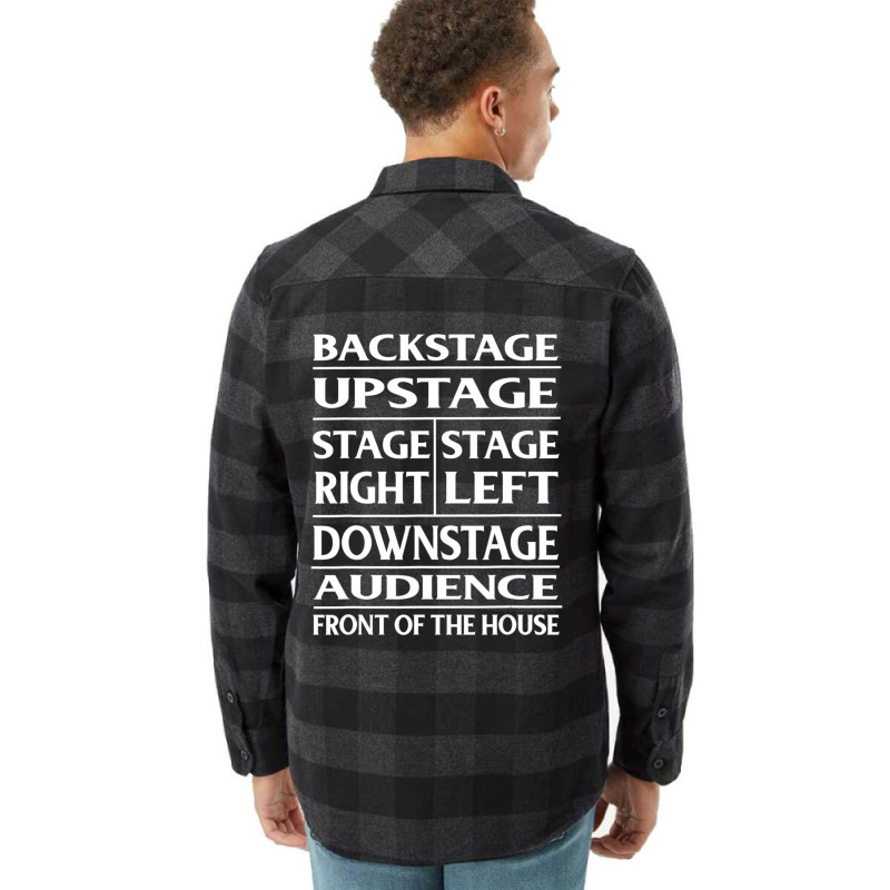 Stage Theatre Anatomy Funny Flannel Shirt | Artistshot