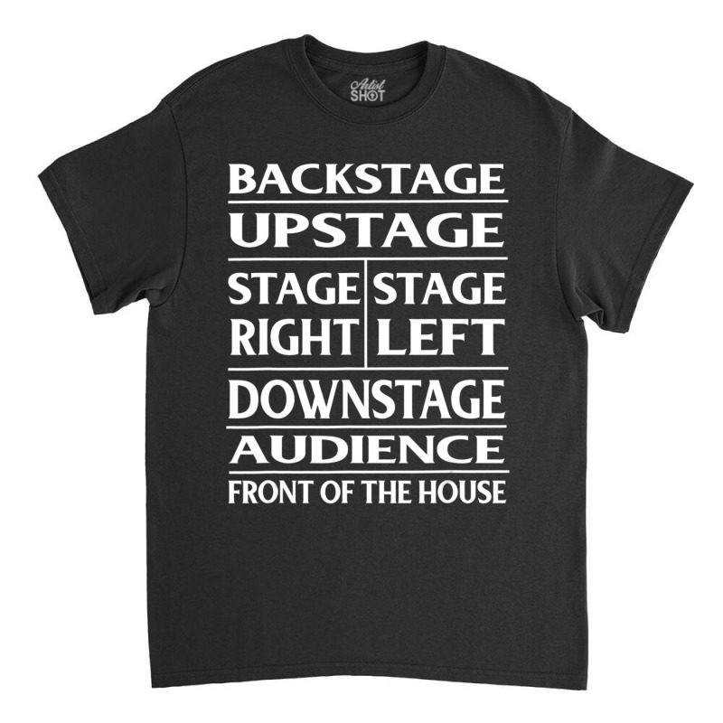 Stage Theatre Anatomy Funny Classic T-shirt | Artistshot