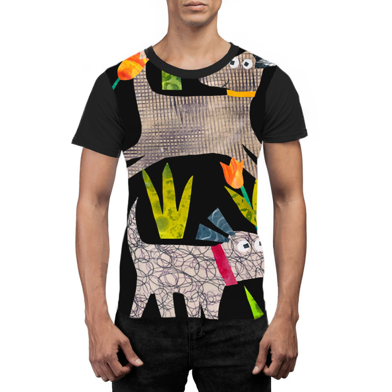 Dogs In The Park Graphic T-shirt by Crews Micki | Artistshot