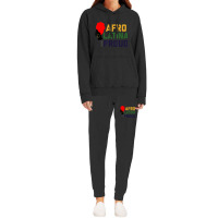 Afro Latina & Proud  Women African Latin Tee Gift Hoodie & Jogger Set | Artistshot