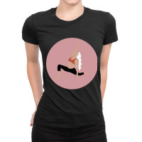 Yoga - Graphics Collection - Cover 1 Ladies Fitted T-shirt | Artistshot