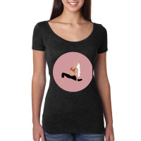 Yoga - Graphics Collection - Cover 1 Women's Triblend Scoop T-shirt | Artistshot