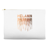 Drippin Melanin For Women Pride  Gifts Black History Month Accessory Pouches | Artistshot