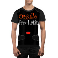 Afro Latina Proud Latinx Orgullo Black Spanish Graphic T-shirt | Artistshot