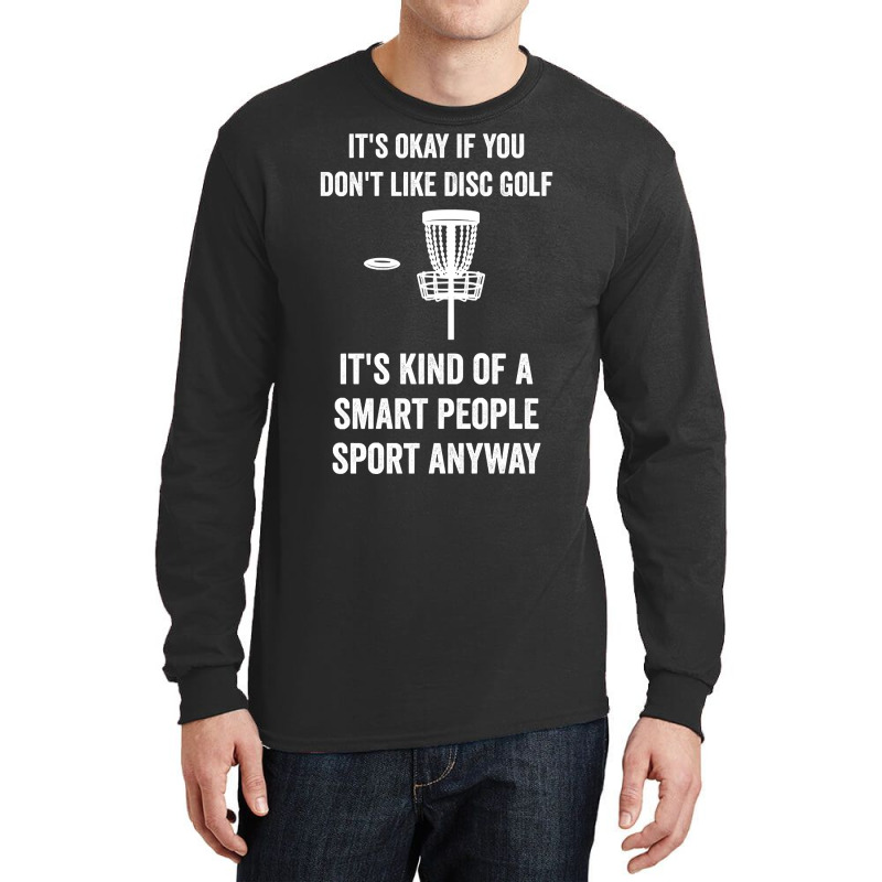 Smart People Sport Disc Golf Long Sleeve Shirts | Artistshot