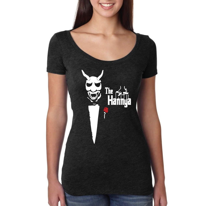 The Hannya Godfather Women's Triblend Scoop T-shirt by Sizemore Adame | Artistshot