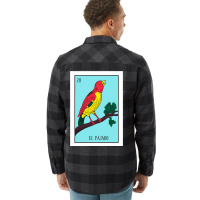 El Pajaro Lottery Card Gift The Bird Card Mexican Lottery Flannel Shirt | Artistshot