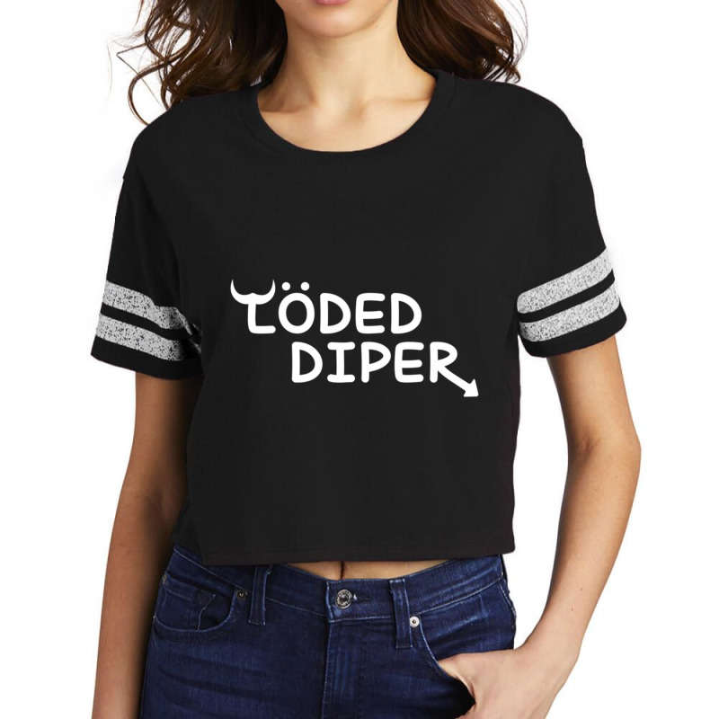 Funny Loded Diper Casual Style Jogging Scorecard Crop Tee by ANGELIQUENIGH | Artistshot