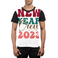 Goodbye 2022 Hello 2023, New Year Crew 2023 Graphic T-shirt | Artistshot