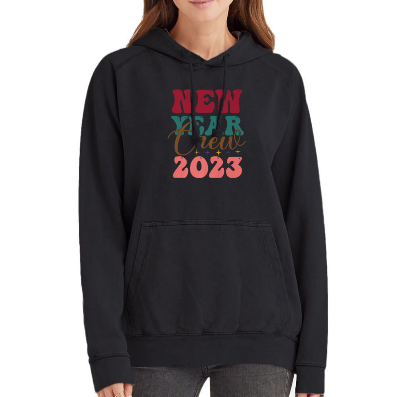 Goodbye 2022 Hello 2023, New Year Crew 2023 Vintage Hoodie | Artistshot