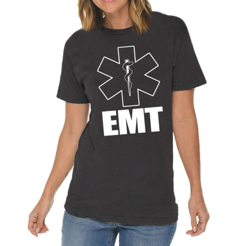 Emt Uniform Emergency Medical Technician Vintage T-shirt | Artistshot