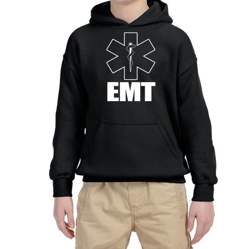 Emt Uniform Emergency Medical Technician Youth Hoodie | Artistshot