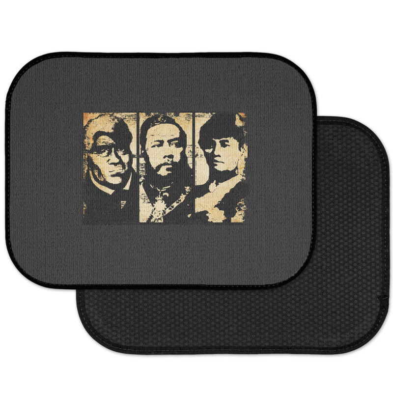 Hawaiian Kingdom King Kamehameha, King Kalakaua, Queen Liliuokalani By Rear Car Mat | Artistshot