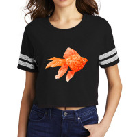 Zodiacal Art Fish Scorecard Crop Tee | Artistshot