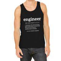 Engineer Definition Funny Civil Engineering Major Gag Gift Tank Top | Artistshot