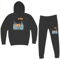 Two Clown Fishes Swimming Between Sea Anemones Hoodie & Jogger Set | Artistshot