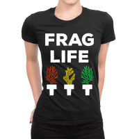 Frag Life Funny Aquarist Coral Reef Edition I Ladies Fitted T-shirt | Artistshot