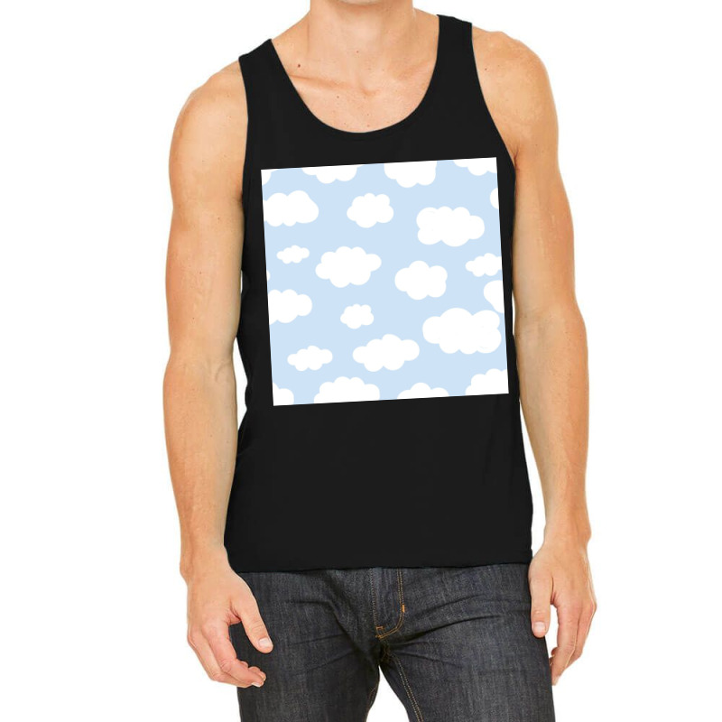 Cute Fluffy Cloud Tank Top by ElaineABernard | Artistshot